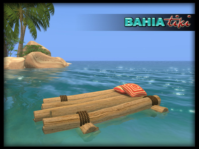 Bahia Tiki - Tahiti Cuddle Raft