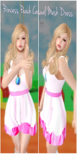 Second Life Marketplace - [KRC]Princess Peach dress