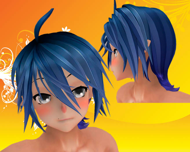 <<R-L>> Anime Rono Hair (Blue)