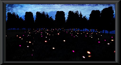 Mystic Flowers (framed)