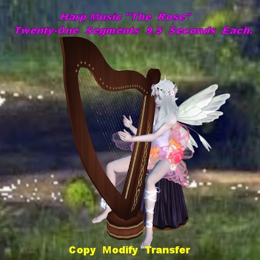 Harp Music The Rose