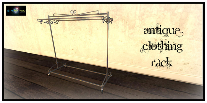 Antique Clothes Trolley