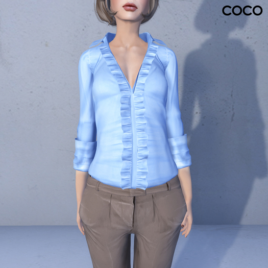 *COCO*_RuffleShirt_Blue