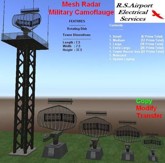 Mesh Radar Military Camo Boxed 1.0