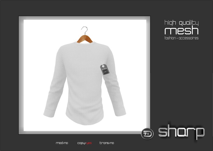 sharp by [ZD] - MESH - "Julian" Sweater
