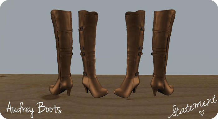 Audrey Boots (Caramel) 