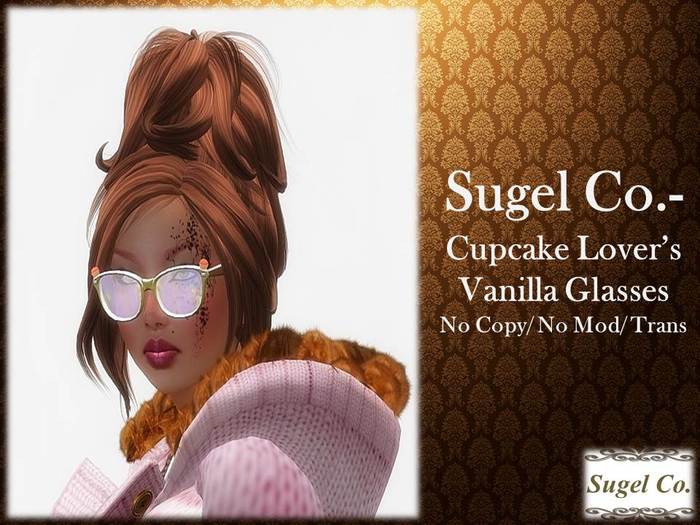 Sugel Co.- Cupkcake lovers [Vanilla] glasses