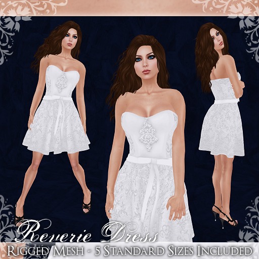 Reverie Dress - Periwinkle