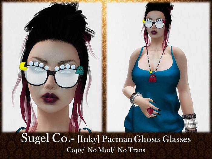 Sugel Co. - [Inky] Pacman Ghosts Glasses
