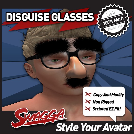 [SWaGGa] Disguise Glasses (Boxed)