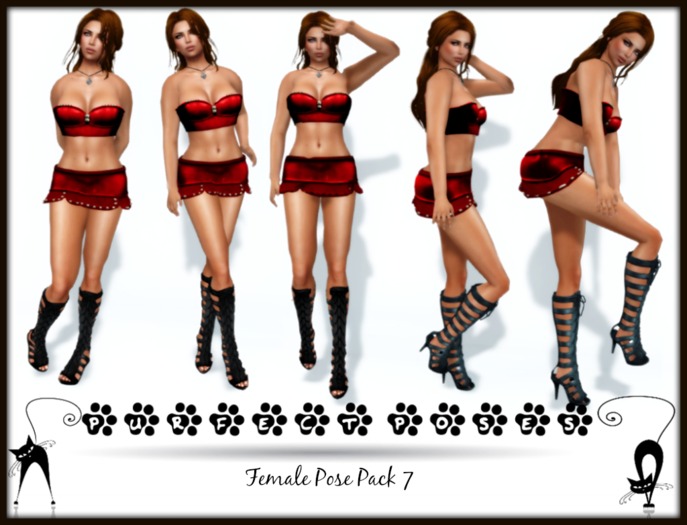 PuRfEcT PoSeS  Female Pose Pack 1
