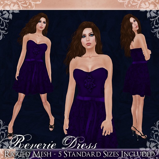 Reverie Dress - Periwinkle