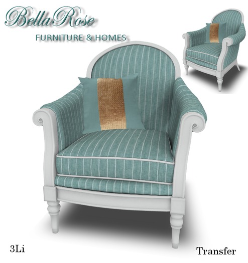 BELLAROSE ALEX Floral EASY CHAIR  - MENU