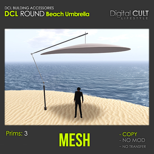 DCL Round Beach Umbrella [C]