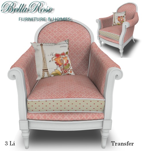 [BR] ALEX EASY CHAIR - ShabbyMelon