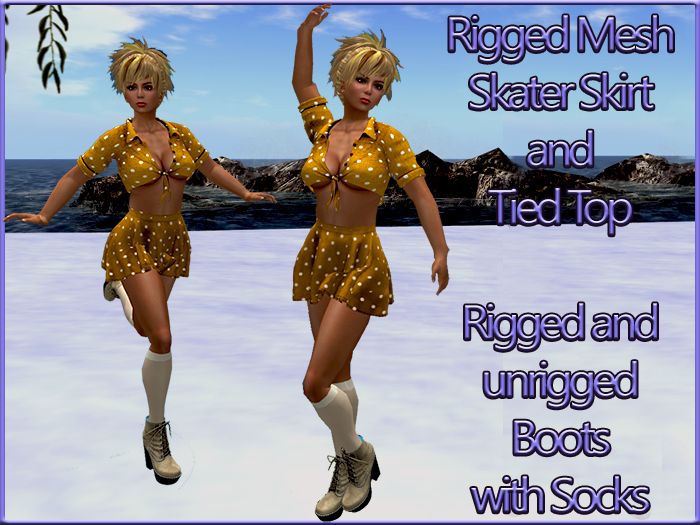 Skater Outfit Yellow