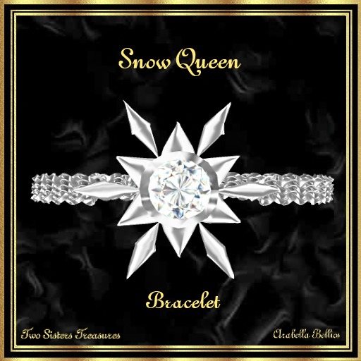 TST - SNOW QUEEN DIAMOND BRACELET WG