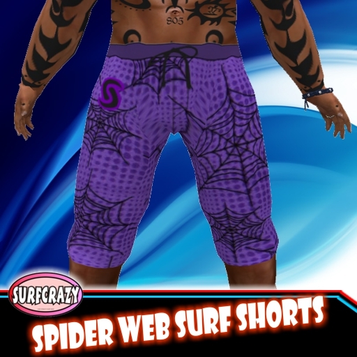 SPIDER WEB BOARDSHORTS by SURFCRAZY great gift