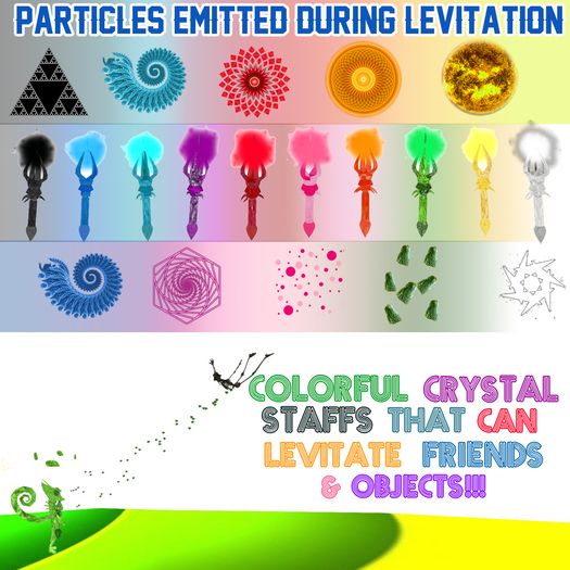 Mystical Crystal Staffs