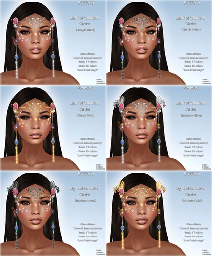 ~Soedara~ Circlet Light of Galadriel {Fatpack}