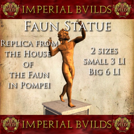 Faun On Pedestal
