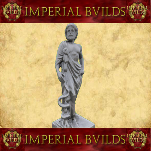 Aesculapius Statue (Small) DEMO
