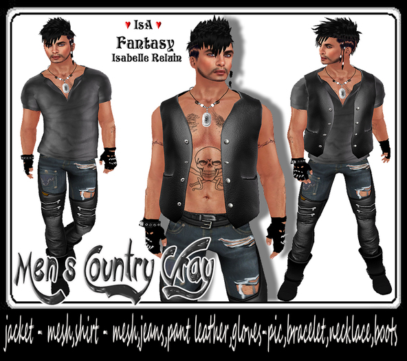 Men's Country Gray