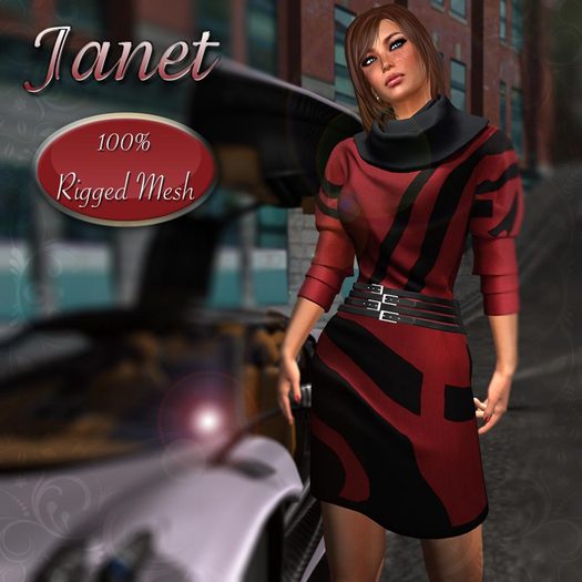 100%MESH JANET RED