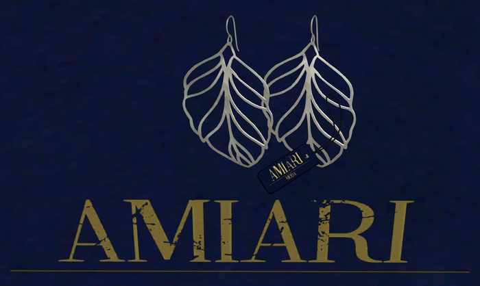 "AMIARI MODA" - Leaf Filigree - Silver