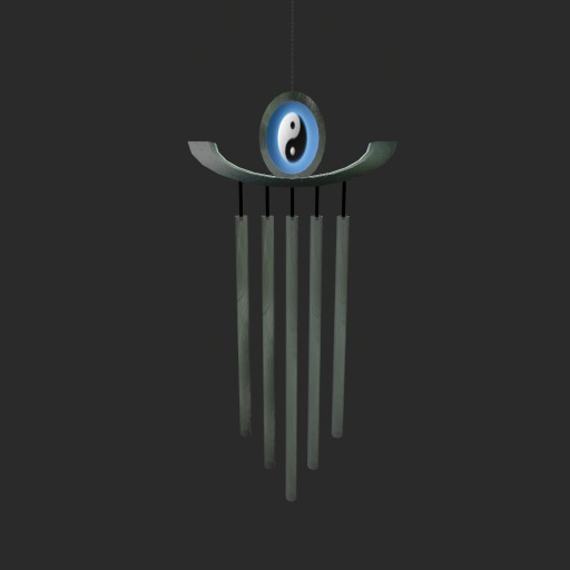 Windchime Glass 6 menu controlled