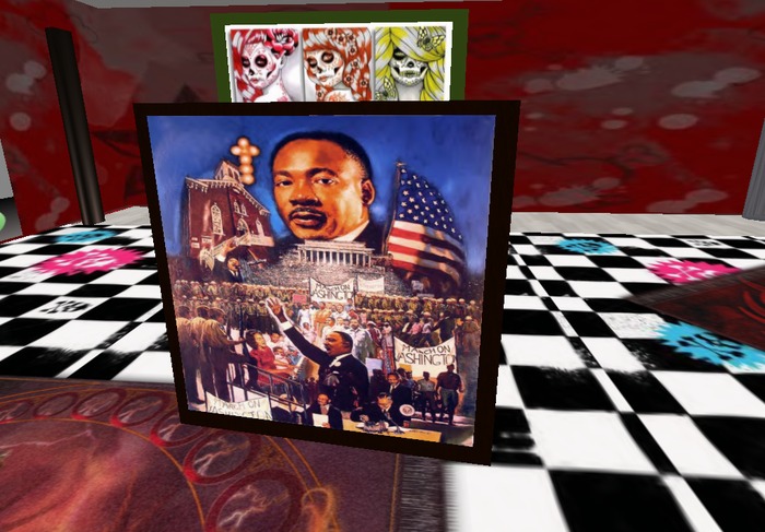 *Stop & Ink* MLK's March To Washington DC Art (Framed)