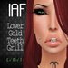 Iaf lower gold teeth grill