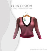 Omayra Blouse Lace Pink