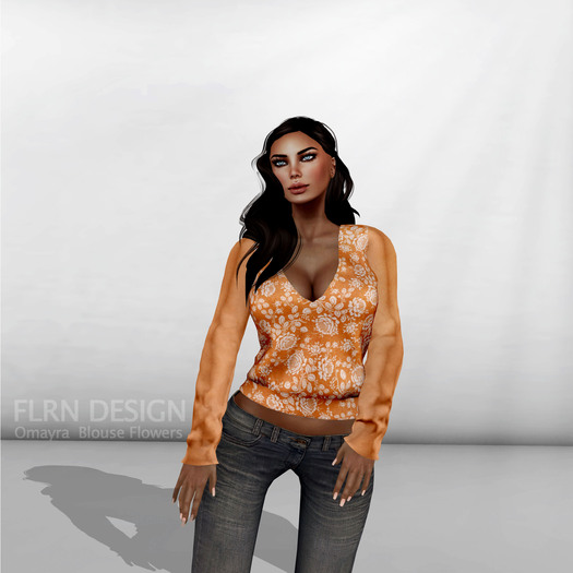 Omayra Flowers Blouse DEMO
