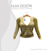 Omayra Flowers Blouse Yellow