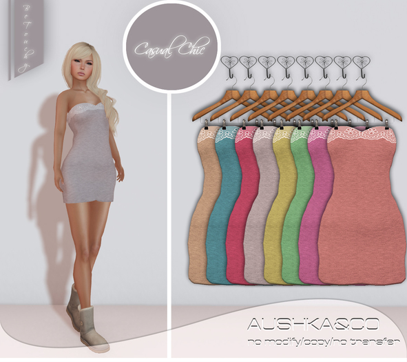 A&CO-Mini Dress Cotton Embroded Lace-Lights-All with HUD