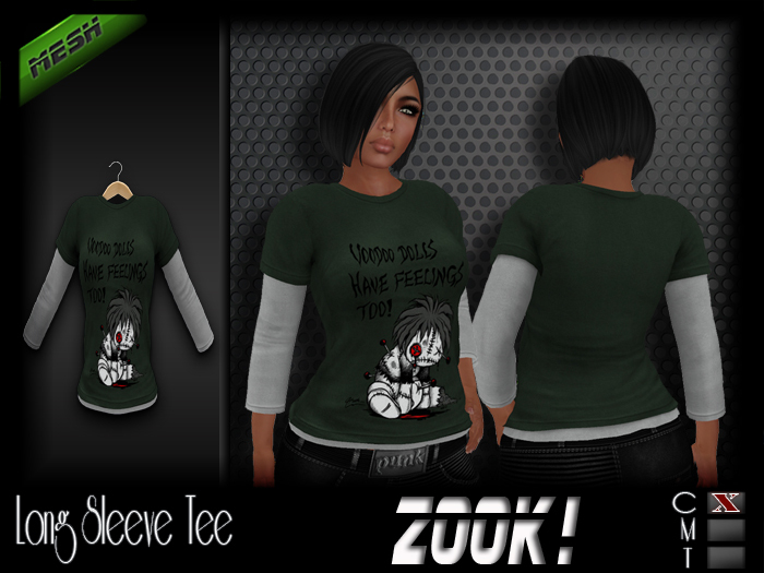 ZK! Long Sleeve T-Shirt - Voodoo Feelings 