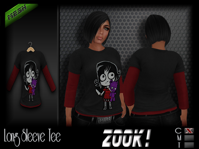 ZK! Long Sleeve T-Shirt - Teddy 