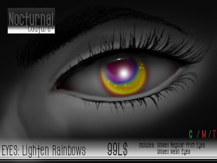 Nocturnal : Eyes_Lighten Rainbow