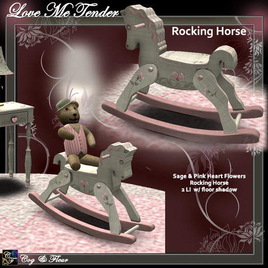 C&F Love Me Tender Rocking Horse