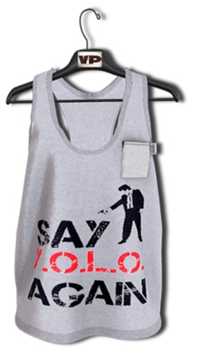 -Valley Park- Pocket Tank Mesh (Y.O.L.O)