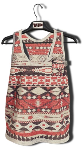 -Valley Park- Pocket Tank Mesh (Y.O.L.O)