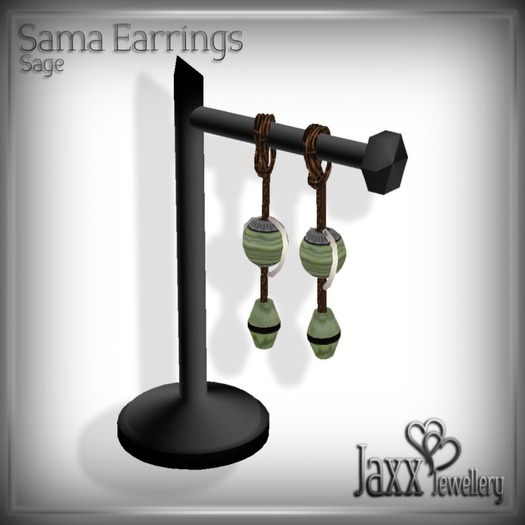 Jaxx - Sama Earrings (Sage)