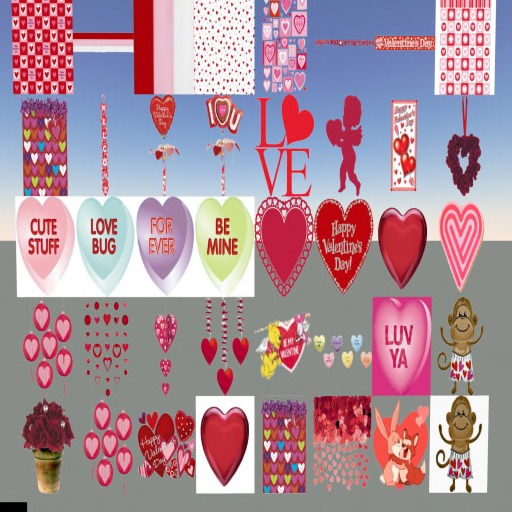 KL - Valentine's Textures