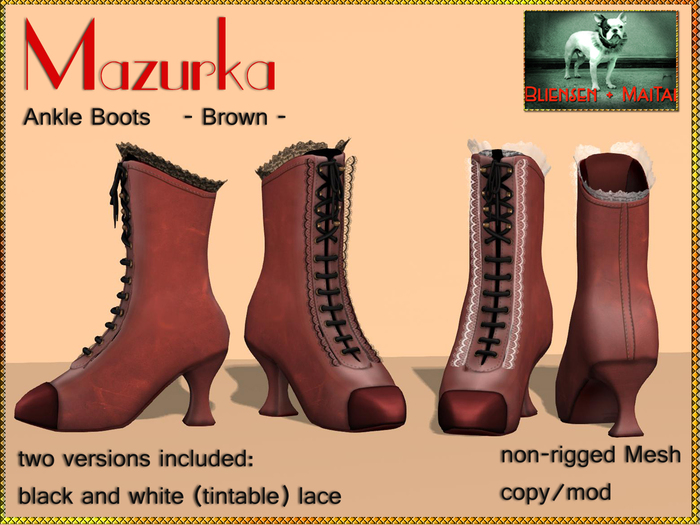 DEMO Bliensen + MaiTai - Mazurka - Ankle Boots
