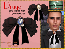 Bliensen + MaiTai - Drago Bow Tie / Brooch for Men