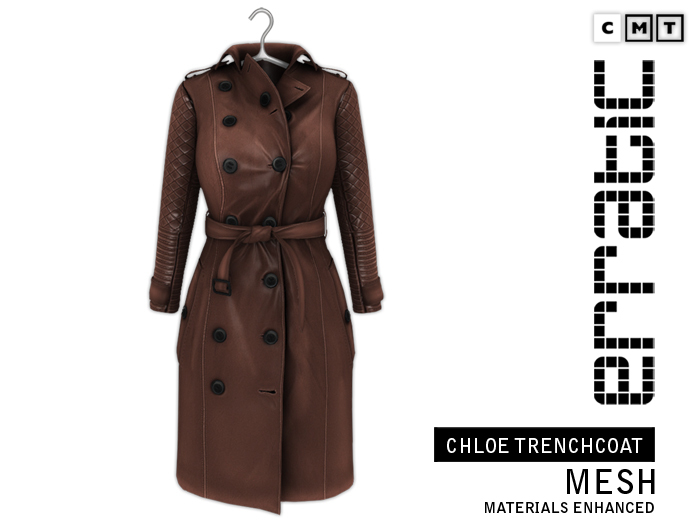 erratic / chloe - trenchcoat / chocolate