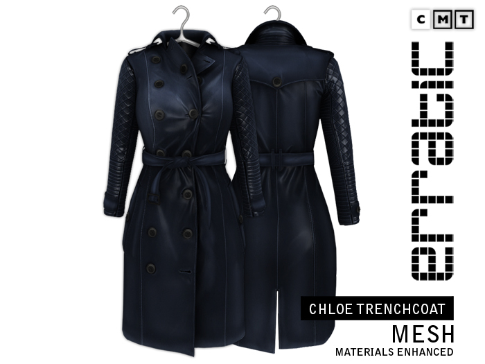 erratic / chloe - trenchcoat / navy