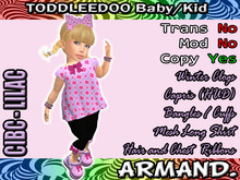 --ARMAND-- CUTE IN BLACK CAPRIS - LILAC