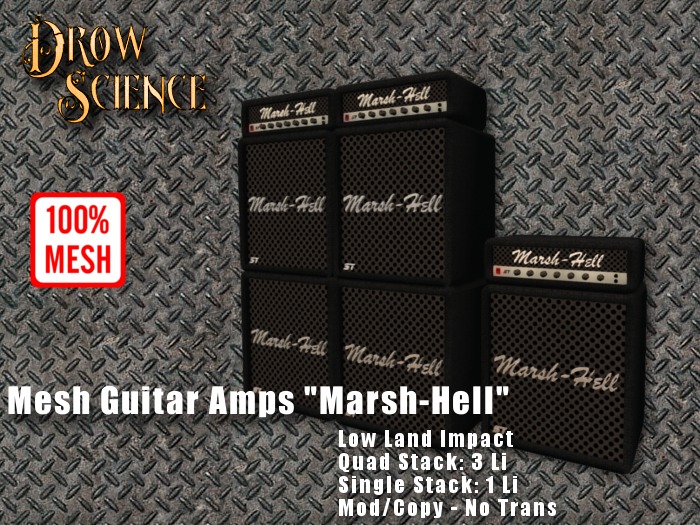 Drow Science Marsh-Hell Guitar Amps